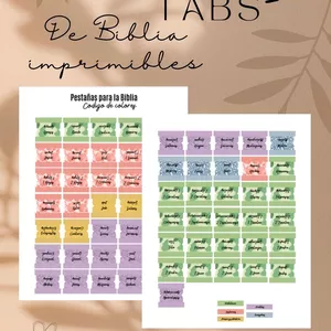 Imagen de portada para Ebook Tabs de Biblia