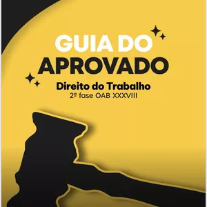 Imagem de capa para o Ebook GUIA DO APROVADO - 2ª FASE OAB XXXVIII