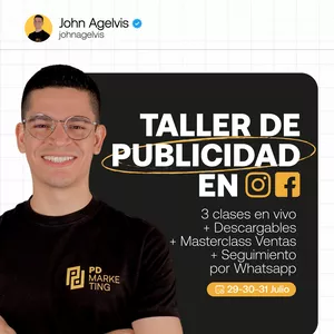 Imagen de portada para Curso online Taller vivo de ADS basico