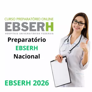 Imagem de capa para o Curso online CURSO PREPARATÓRIO EBSERH 2026