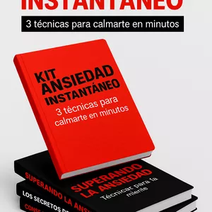 Imagen de portada para Ebook KIT ANSIEDAD INSTANTÁNEA – 3 Técnicas para Calmarte en Minutos