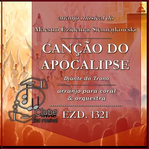 Imagem de capa para o Ebook Canção do Apocalipse | Arranjo Musical para Coral &amp; Orquestra