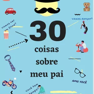 Imagem de capa para o Ebook 30 coisas sobre meu pai