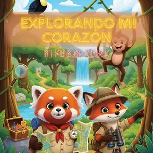 Imagen de portada para Ebook Explorando Mi Corazón: Mi Primer Diario 