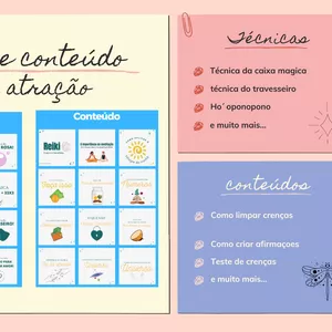 Imagem de capa para o Ebook Pack de conteúdo | Lei da atração