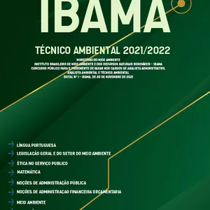 Imagem principal do produto Apostilas IBAMA 2021 Técnico Meio Ambiente
