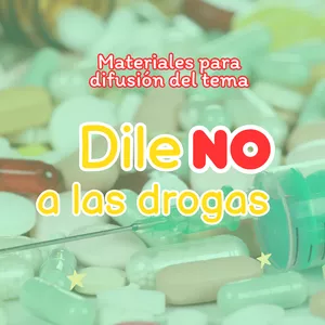 Imagen de portada para Ebook Material psicoeducativo - DILE NO A LAS DROGAS