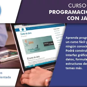 Imagen de portada para Curso online Curso de Programacion con Java