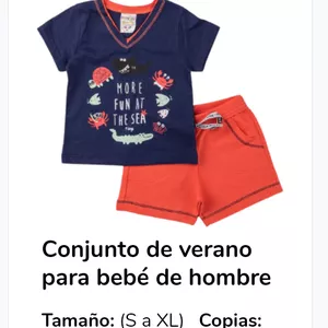 Imagen de portada para Ebook PATRON DE CONJUNTO INFANTIL SHORT Y CAMISA CUELLO V TALLAS (((  3 A 12 MESES   )