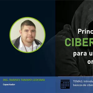 Imagen de portada para Curso online PRINCIPIOS BASICOS DE CIBER SEGURIDAD PARA USUARIOS FINALES EN ORGANIZACIONES EC-1566