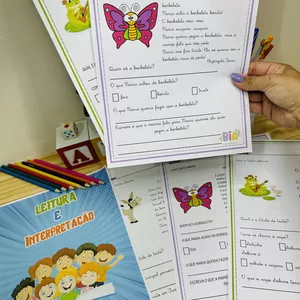 Imagem de capa para o Ebook Apostila de Leitura e Interpretação de Textos