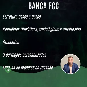 Imagem de capa para o Curso online Curso de Redação TRT-RJ - Cargos de Técnico - com 3 correções personalizadas