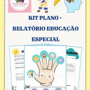 COMBO COM PLANO DE AULA EDUCAÇÃO ESPECIAL