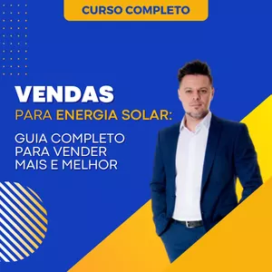 Imagem de capa para o Curso online O Guia Definitivo em Vendas para Energia Solar