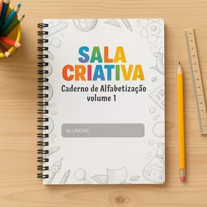 Imagem de capa para o Ebook Aprenda a escrever do zero:  vogais, encontros vocálicos e todas as sílabas simples do alfabeto!