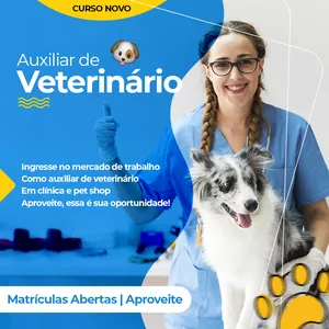 Imagem do curso Curso Auxiliar de Veterinário