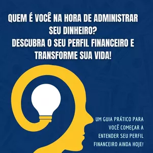 Imagem de capa para o Ebook Um guia prático para você começar a entender seu perfil financeiro ainda hoje!