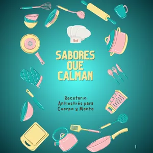 Imagen de portada para Ebook Sabores que Calman — Recetario Antiestrés de Alimentación Consciente