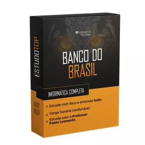 Imagem do curso BANCO DO BRASIL 2023 (ESCRITURÁRIO) - INFORMÁTICA - A FÓRMULA DA APROVAÇÃO