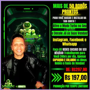 Imagem de capa para o Curso online Curso Megabot Master 2.0