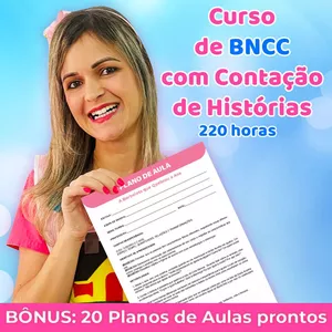 Imagem principal do produto Curso de BNCC com Contação de Histórias  - Com Bônus e Certificado (De R$ 297,00 por R$ 137,90)