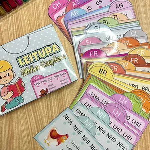 Imagem de capa para o Ebook Fichas Leitura Sílabas Complexas 