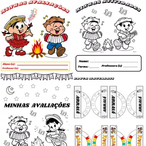 Imagem de capa para o Ebook 💟 Capas de Avaliações e Atividades  2° Bimestre 