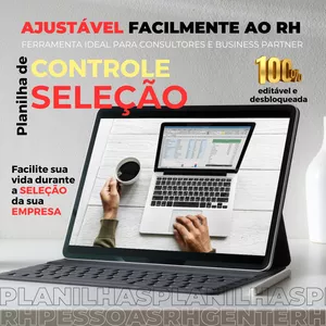 Imagem de capa para o Ebook Planilha de CONTROLE DE SELEÇÃO - ANUAL - v. 1.3.1