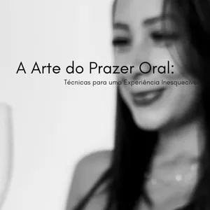 Imagem de capa para o Ebook A Arte do Prazer Oral.