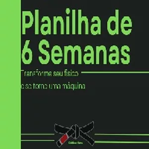 Imagem de capa para o Ebook Planilha de Força e Potência Bjj