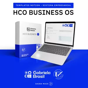 Imagem de capa para o Curso online HCO Business OS | Templates Notion