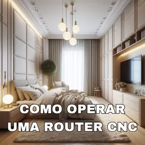 Imagem de capa para o Ebook Como operar uma ROUTER CNC