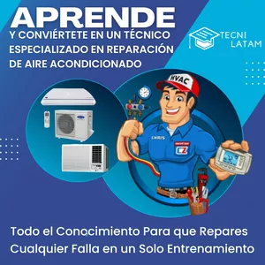 Imagen de portada para Curso online Experto en Reparación de Aire Acondicionado