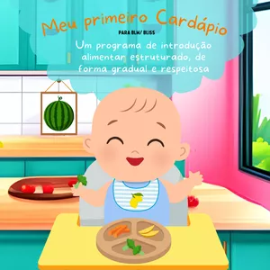 Imagem de capa para o Ebook Meu Primeiro Cardápio