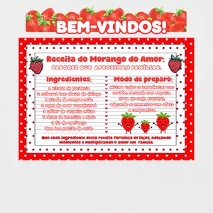 Imagem de capa para o Ebook Painel - Reunião de Pais e Responsáveis (Morango)