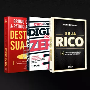 Imagem de capa para o Curso online COMBO DESTRAVE SUA VIDA + DIGITAL DO ZERO + SEJA RICO