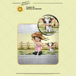 Imagem de capa para o Ebook 📚 Projeto Digital #46 – Menina da Fazenda
