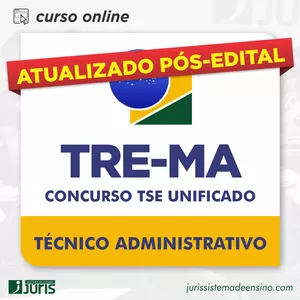 Imagem de capa para o Curso online TRE-MA (concurso TSE unificado) | Técnico Judiciário Administrativo