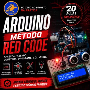 Imagem do curso Arduino Método Red Code #A