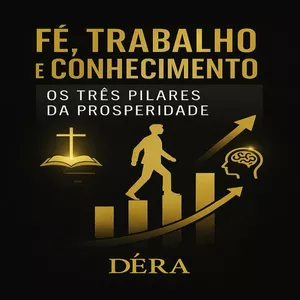 Imagem de capa para o Ebook  Fé, Trabalho e Conhecimento: Os 3 Pilares da Verdadeira Prosperidade