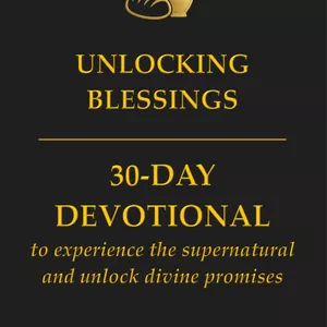 Cover image for Ebook 30-DAY DEVOTIONAL - UNLOCKING BLESSINGS