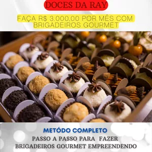 Imagem principal do produto Faça R$ 3.000,00 por mês com Brigadeiros Gourmet