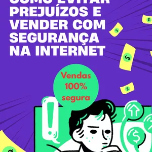 Imagem de capa para o Ebook Como evitar prejuízos e vender com segurança na internet 