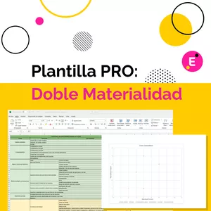 Imagen de portada para Curso online Plantilla PRO para el Análisis de Doble Materialidad en Excel