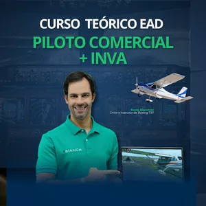 Combo Teórico - Piloto Comercial + INVA