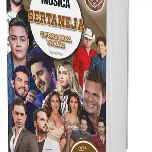 Imagem de capa para o Ebook Música Sertaneja - Cifras para Violão