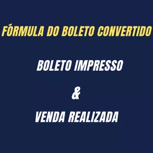 Imagem de capa para o Curso online FÓRMULA DO BOLETO CONVERTIDO