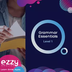 Cover image for Online course (English) Grammar Essentials 1