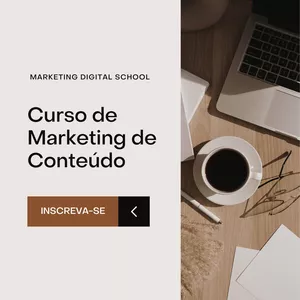 Imagem de capa para o Curso online Curso de Marketing de Conteúdo