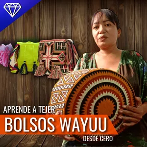 Imagen de portada para Curso online APRENDE A TEJER BOLSOS WAYUU DESDE CERO